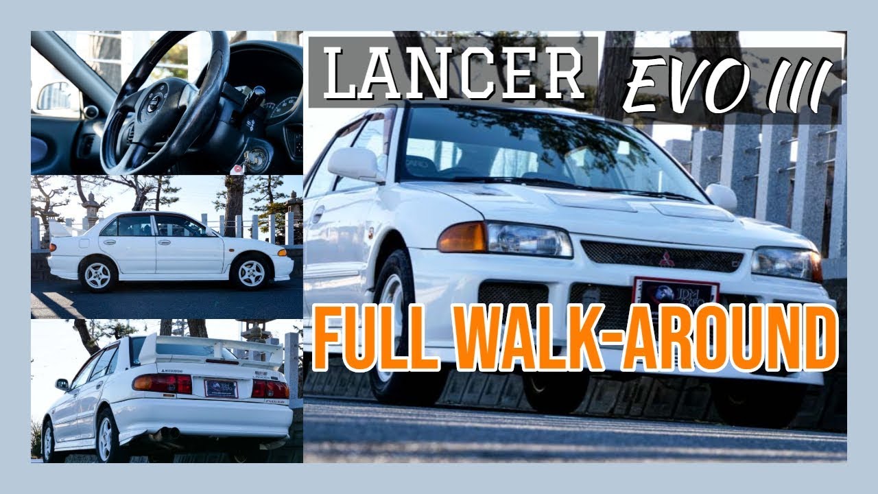 Mitsubishi Lancer Evo III продается на JDM EXPO (7021, s8220)