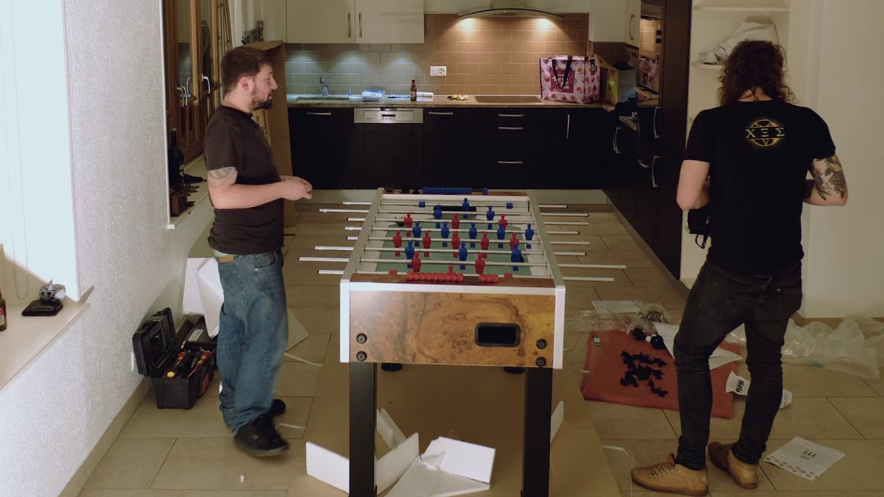 Montage Baby-foot Garlando Kikit par Flip & Rex