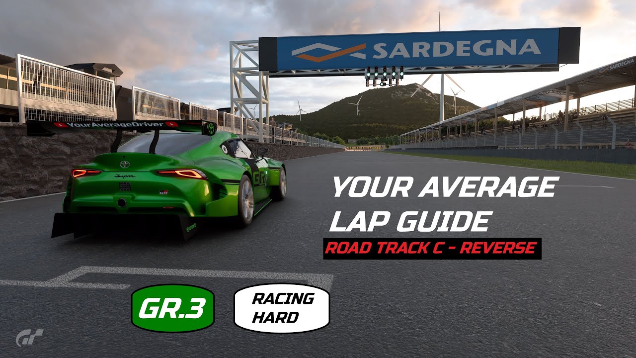 GT7 - Sardegna C (reverse) Lap Guide