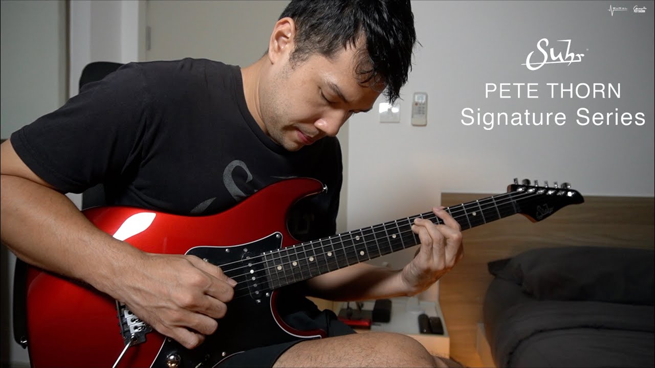 All Tones....Suhr PETE THORN Standard HSS Signature Series - Game Guitarist