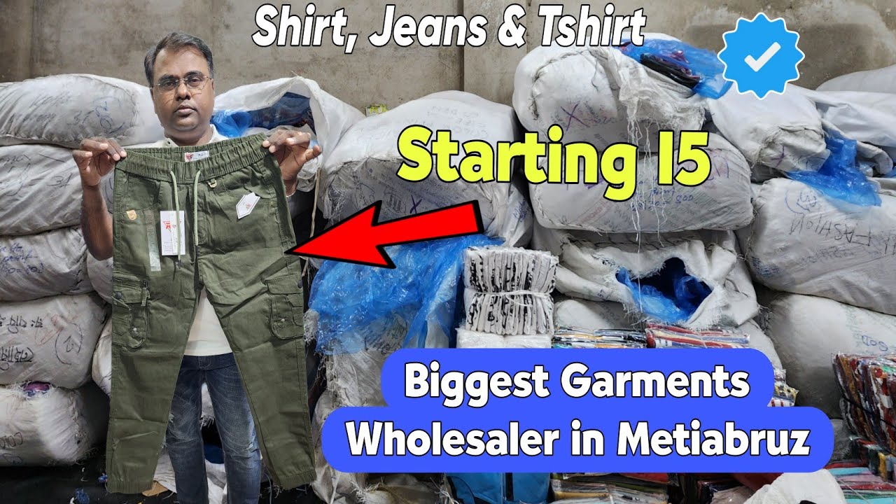 Biggest Garments Wholesaler in Metiabruz Haat
