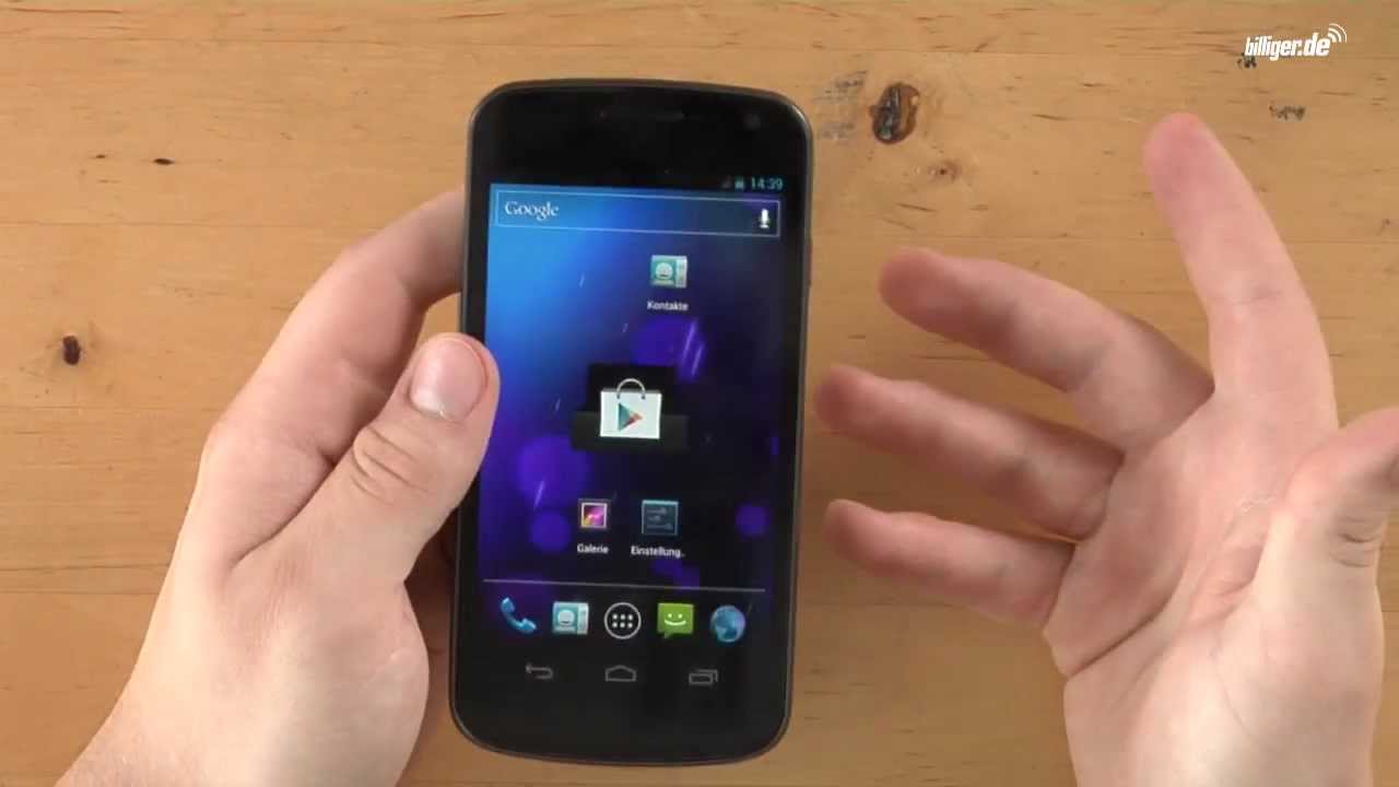 Samsung Galaxy Nexus - Unboxing & Review (deutsch)