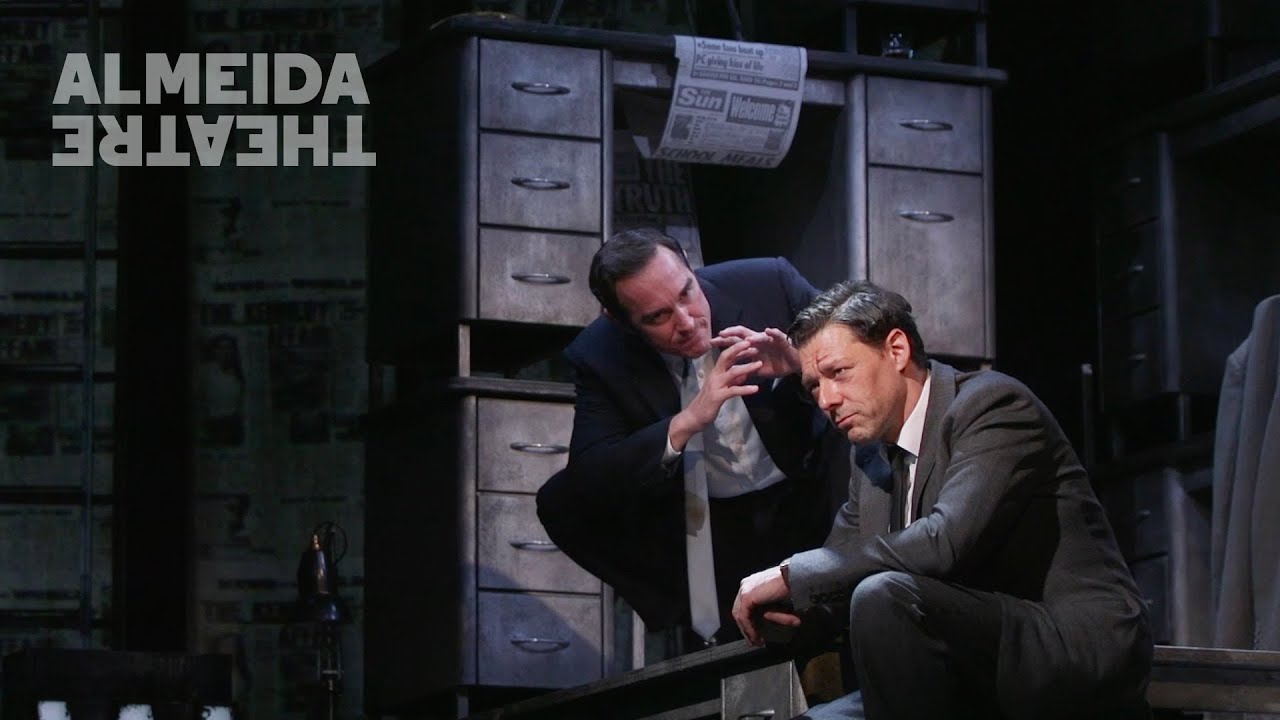 Bertie Carvel and Richard Coyle in Ink