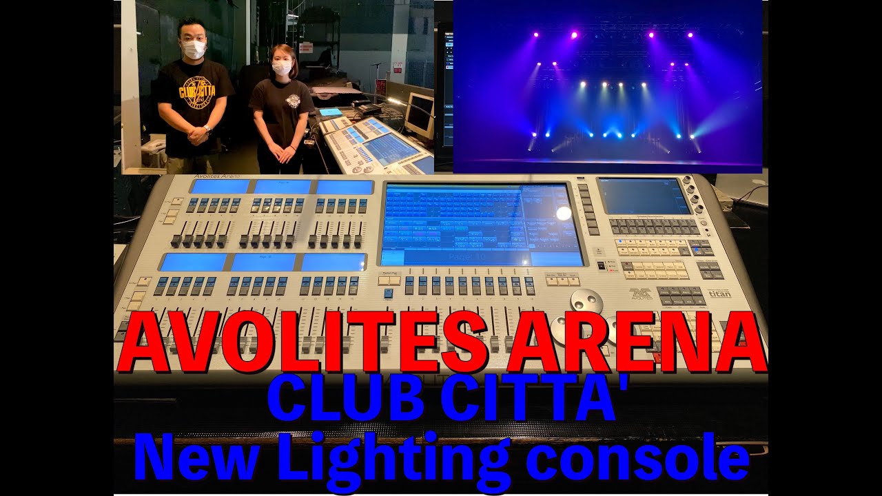 CLUB CITTA' NEW LIGHTING SYSTEM