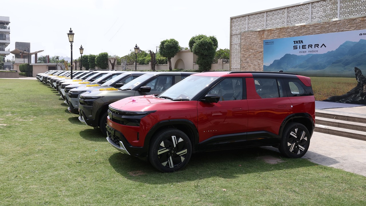Tata Sierra | Noida turns 121 deliveries into a moment