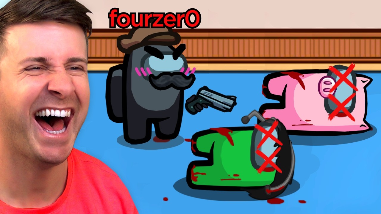 Reacting to My FUNNIEST Among Us Clips