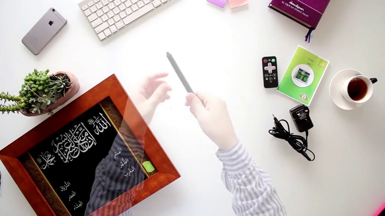 Unboxing Jam Azan Iman Alhdara