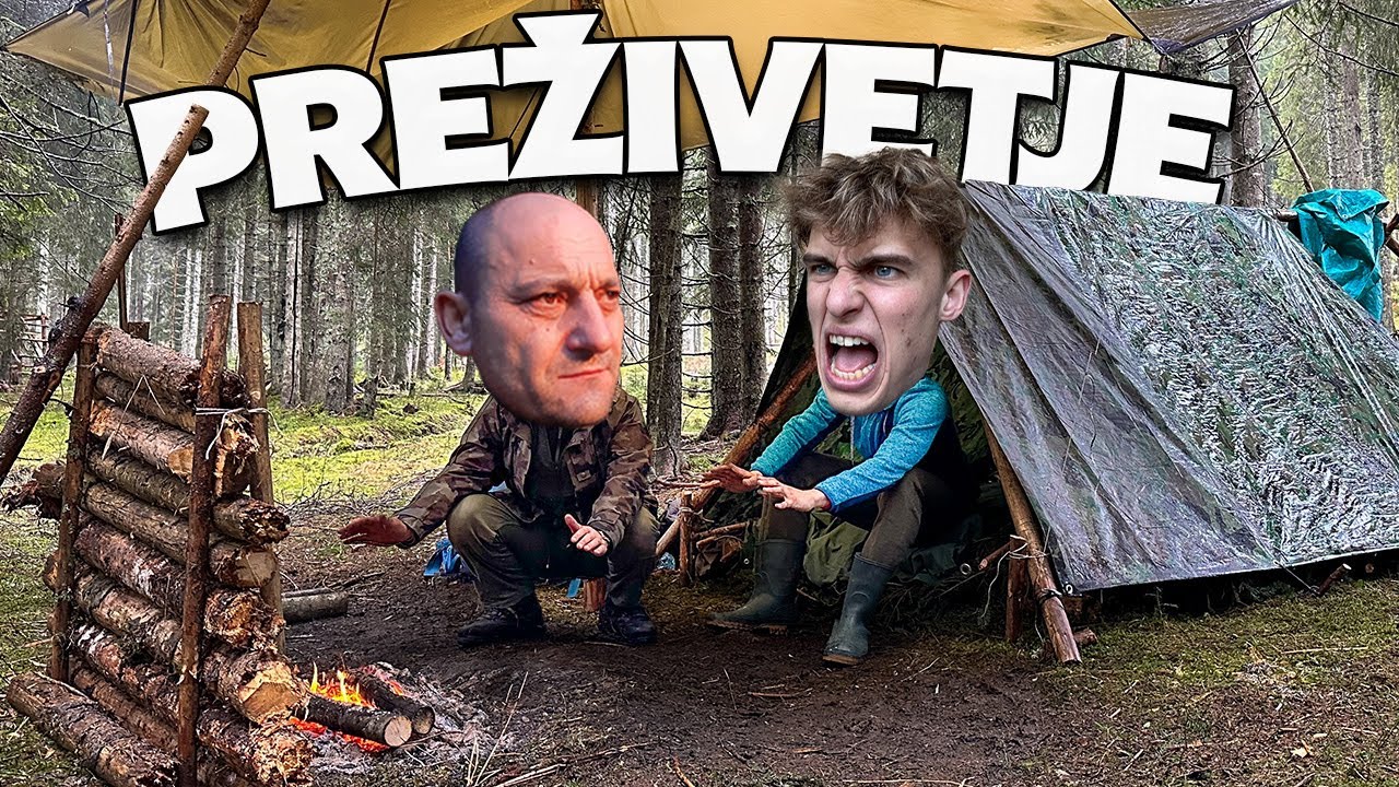 PRESPALI SMO BREZ SPALNIH VREČ -  Preživetje na Jelovici
