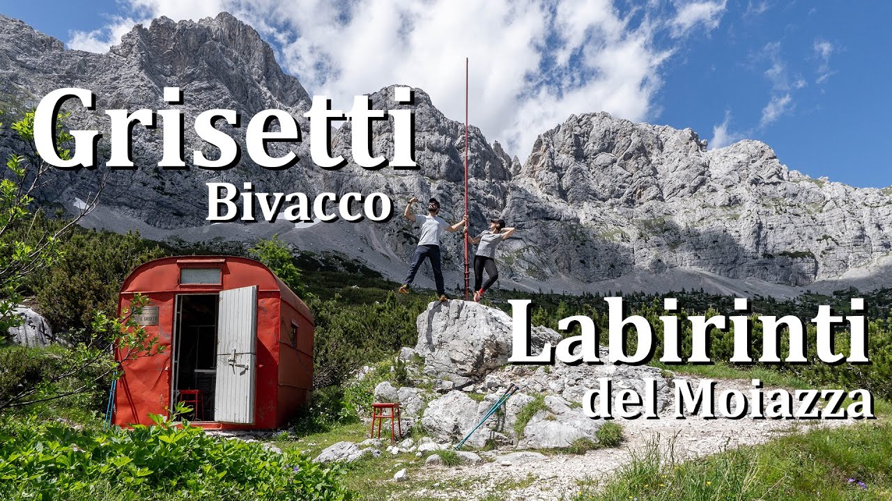 Labirinti del Moiazza e Bivacco Grisetti - Passo Duran | Zoldo (BL)