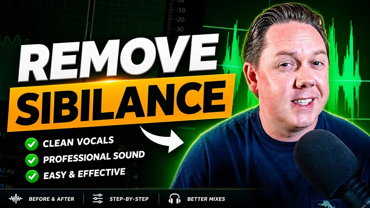 How to Fix Harsh “S” Sounds (Sibilance) in Your Podcast | DeEsser Tutorial
