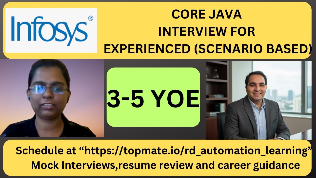 Опыт прохождения собеседования по Java в Infosys | Вопросы и ответы к реальному собеседованию по ...