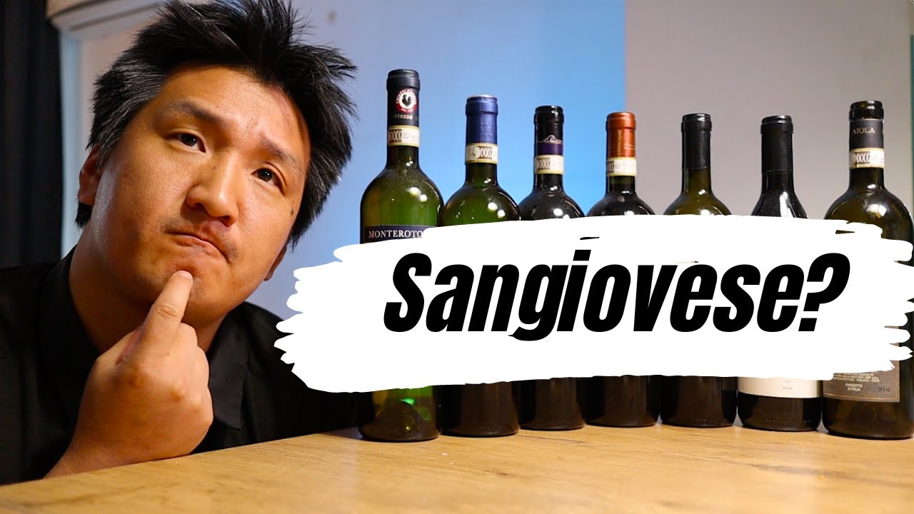 How To Choose The BEST Sangiovese Red Wine