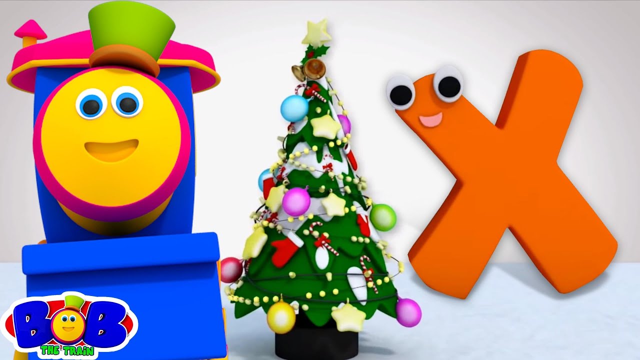 Letter X Song, X for Xmas, ABC Rhymes & Songs for Children by Bob The Train