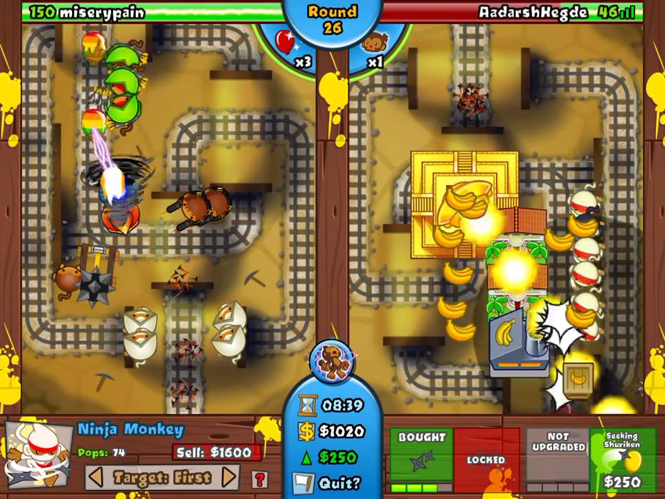 Replay from Bloons TD Battles!