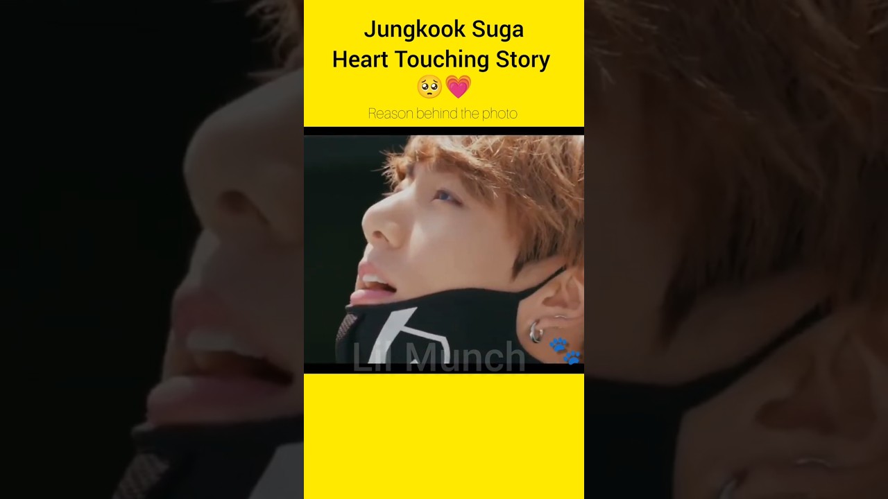 Heart Touching Story of BTS Jungkook and Suga during training days 