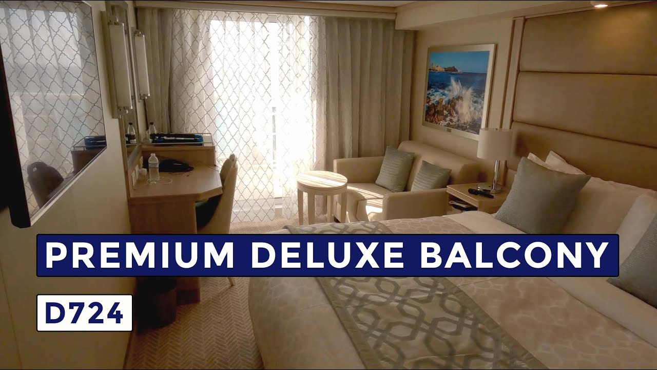 Enchanted Princess Premium Deluxe Balcony D724 Room Tour