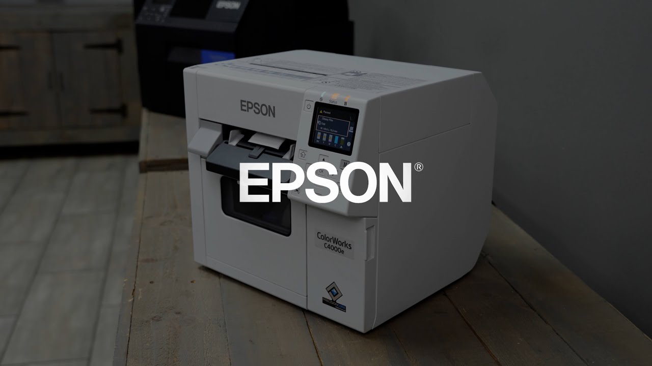 Epson Colorworks C4000e Color Label Printer Review - Intellistor