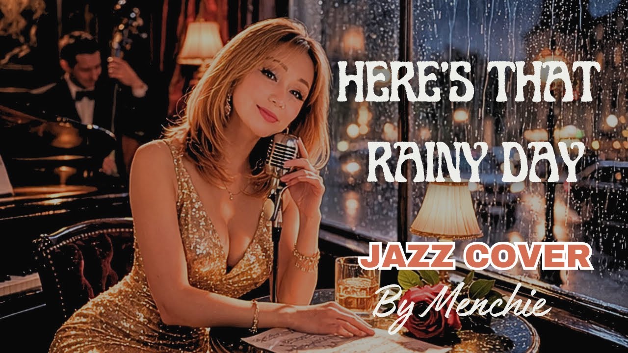 Here’s That Rainy Day ☔ | Soft Jazz Cover by Menchie | Timeless Love Song