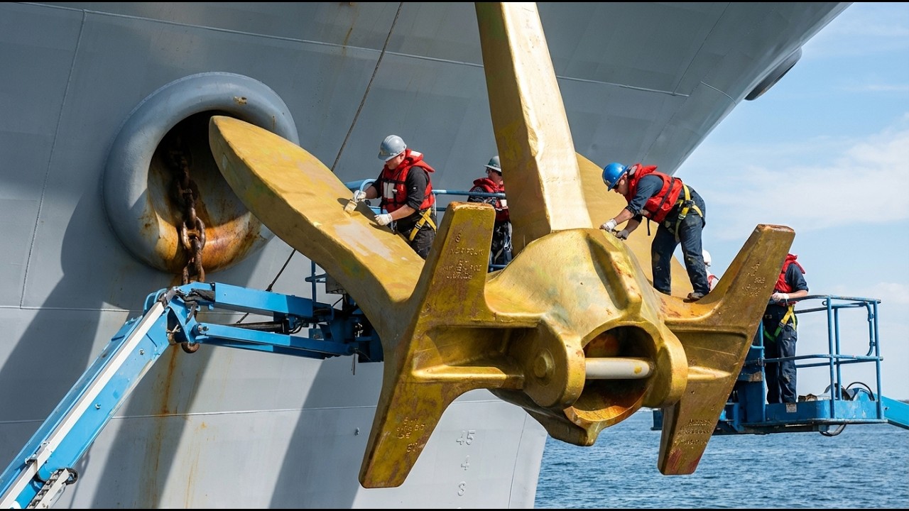 Why Aircraft Carriers Use EXACTLY 2 Anchors—Not 1, Not 3