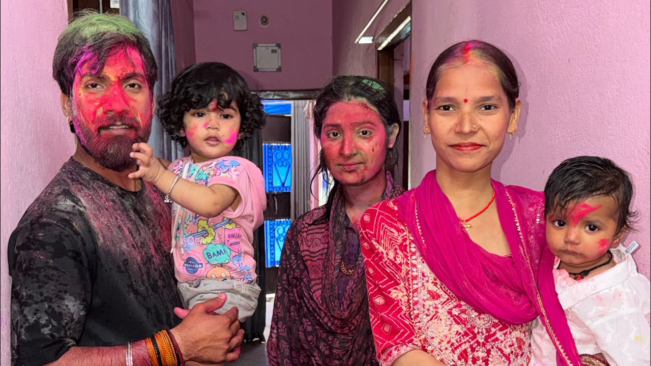 2026 Happy Holi//Sujeet Pandey Vlogt