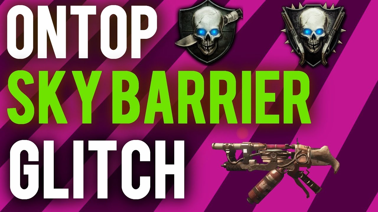 *NEW* Die Rise Glitch- Ontop of High Sky Barrier with Only 2 Trample Steams!