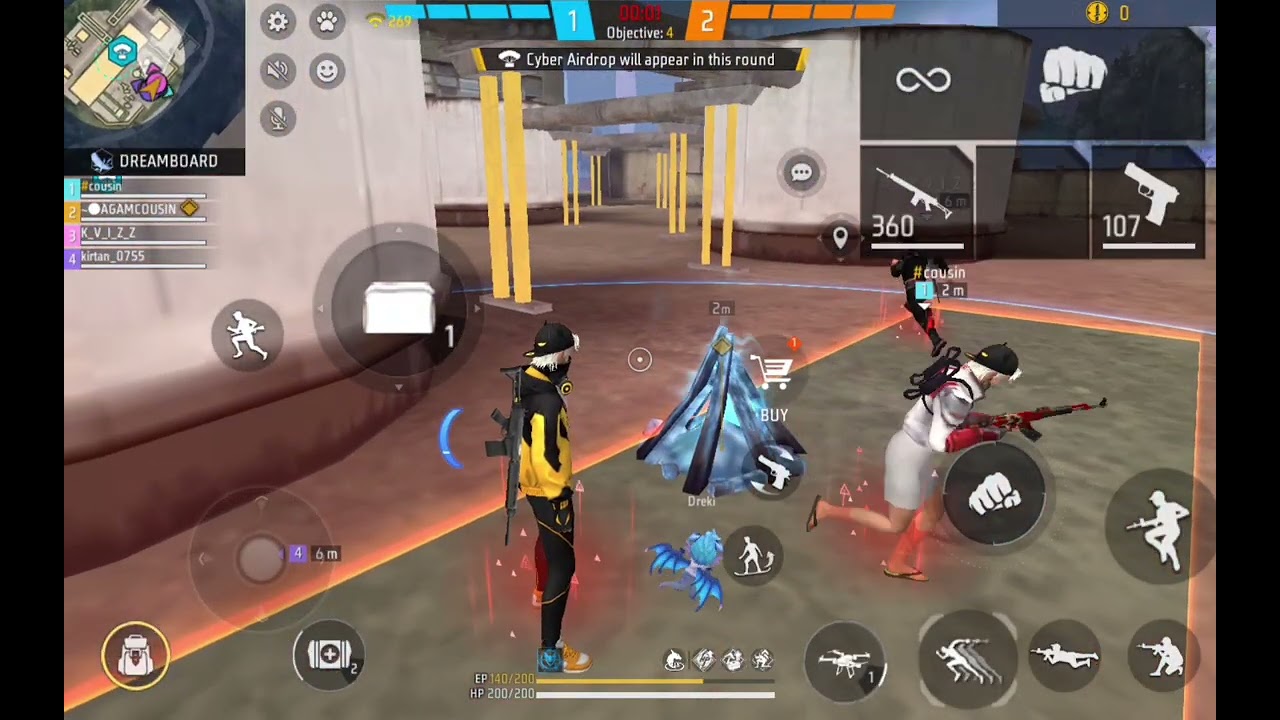 Playing CS Rank. #freefiremax