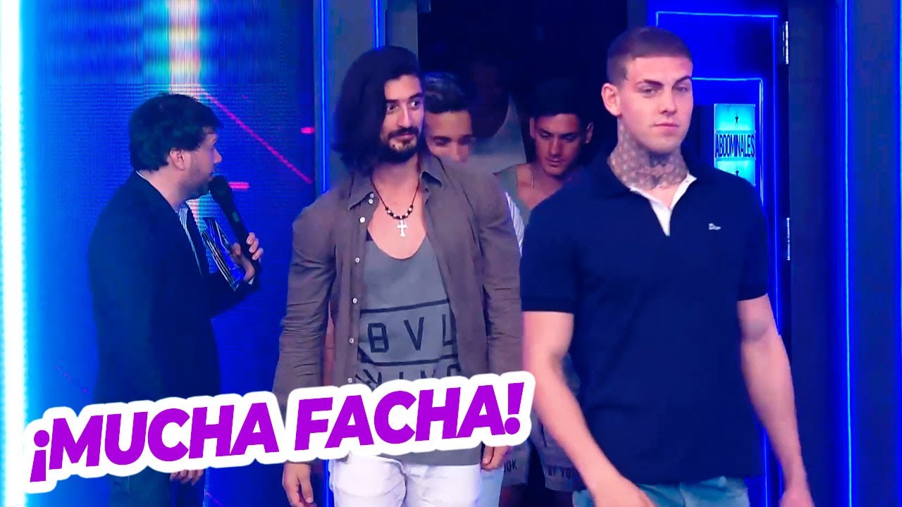 Guido Kaczka qued&oacute; sorprendido con los participantes en la Puerta de los abdominales