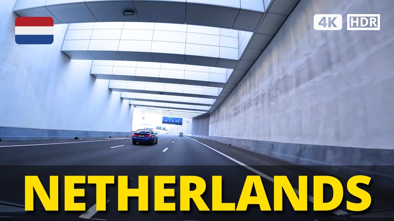 Netherlands Drive: Gouda → North Sea 🌊 | Scenic Dutch Roads POV
