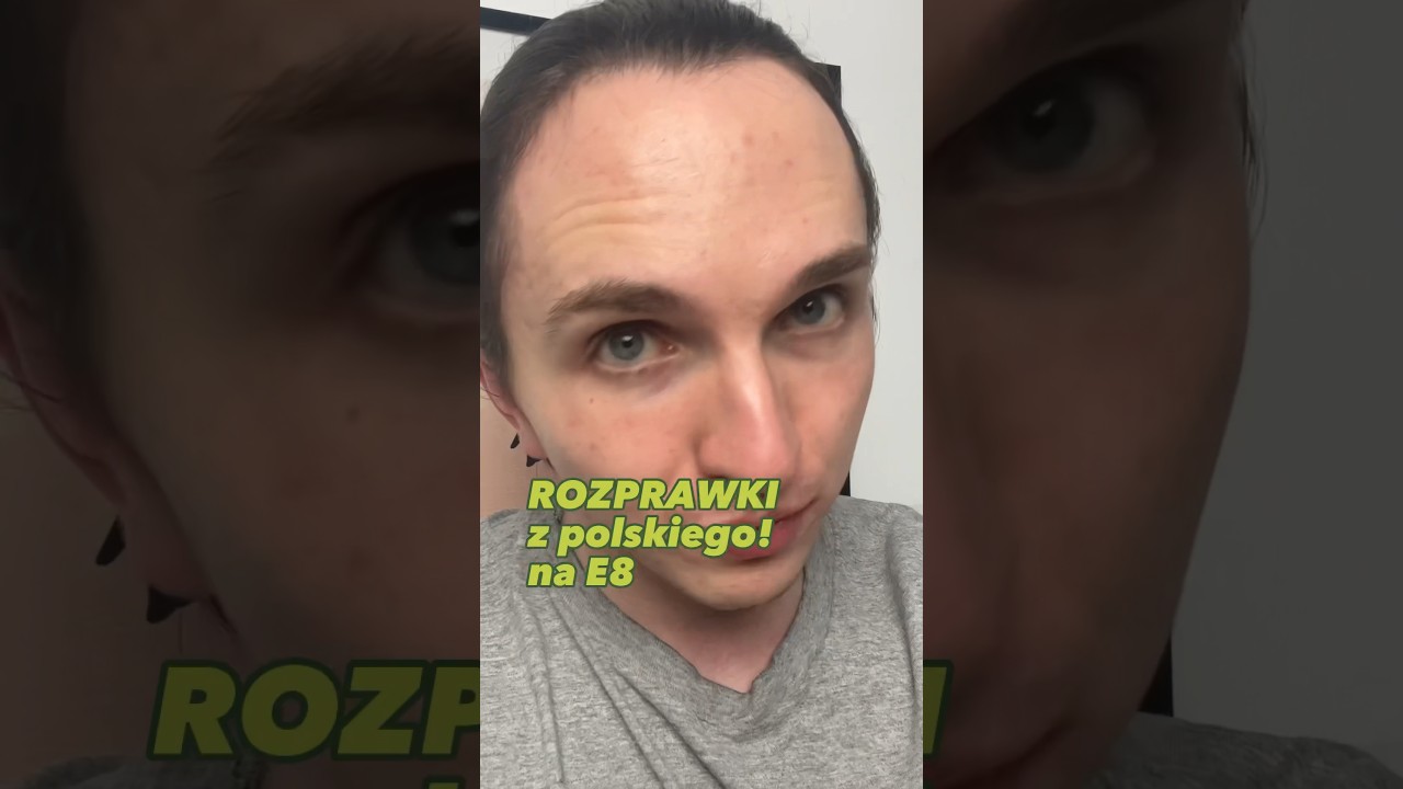 TIP jak 2x ŁATWIEJ NAPISAĆ R&Oacute;ŻPRAWKĘ na EGZAMINIE &Oacute;SMOKLASISTY z POLSKIEGO! 📝😲