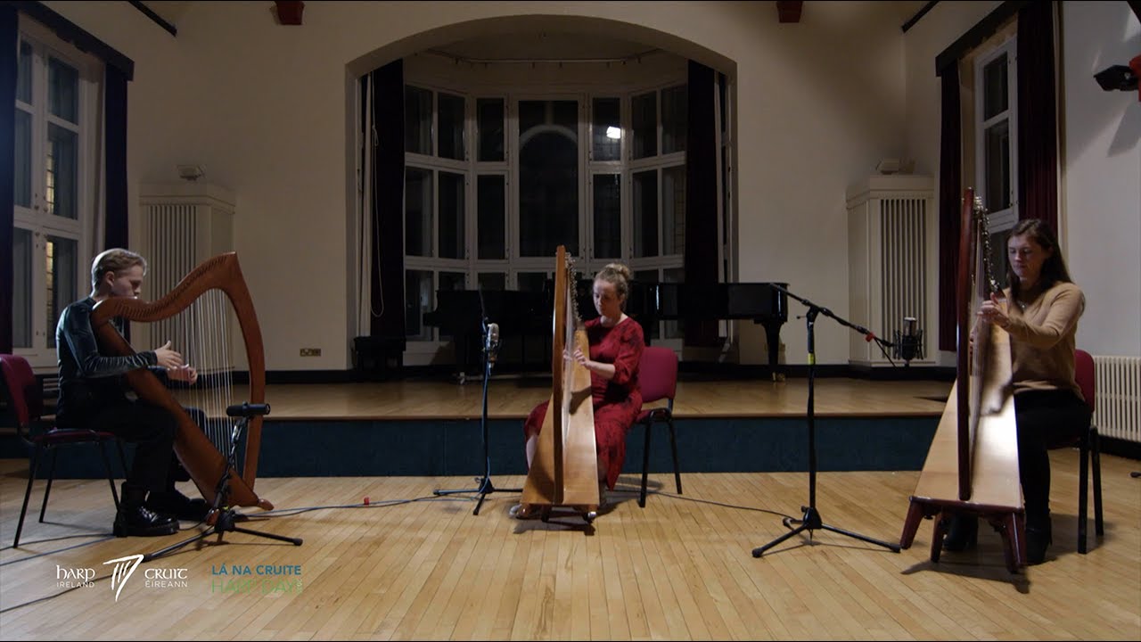 Traditional Trio at the Harty Room, Queens University, Belfast - Carolan's Welcome