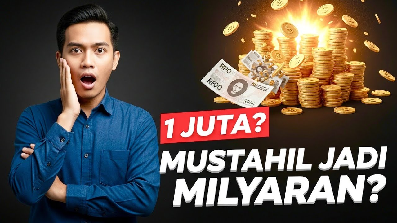 1 JUTA JADIKAN ASET ,GILIRAN ANDA JADI MILYADER !!