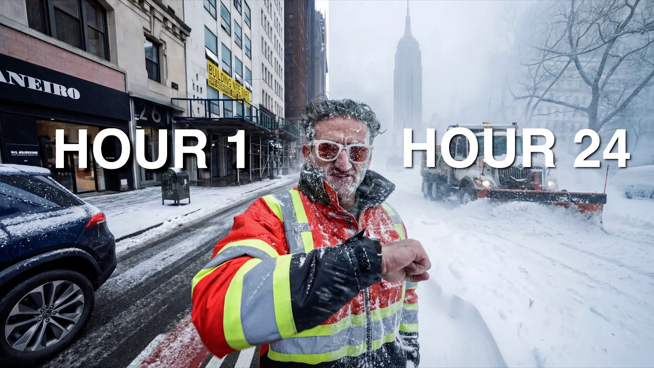 NYC's Worst Blizzard in a Decade, hour by hour