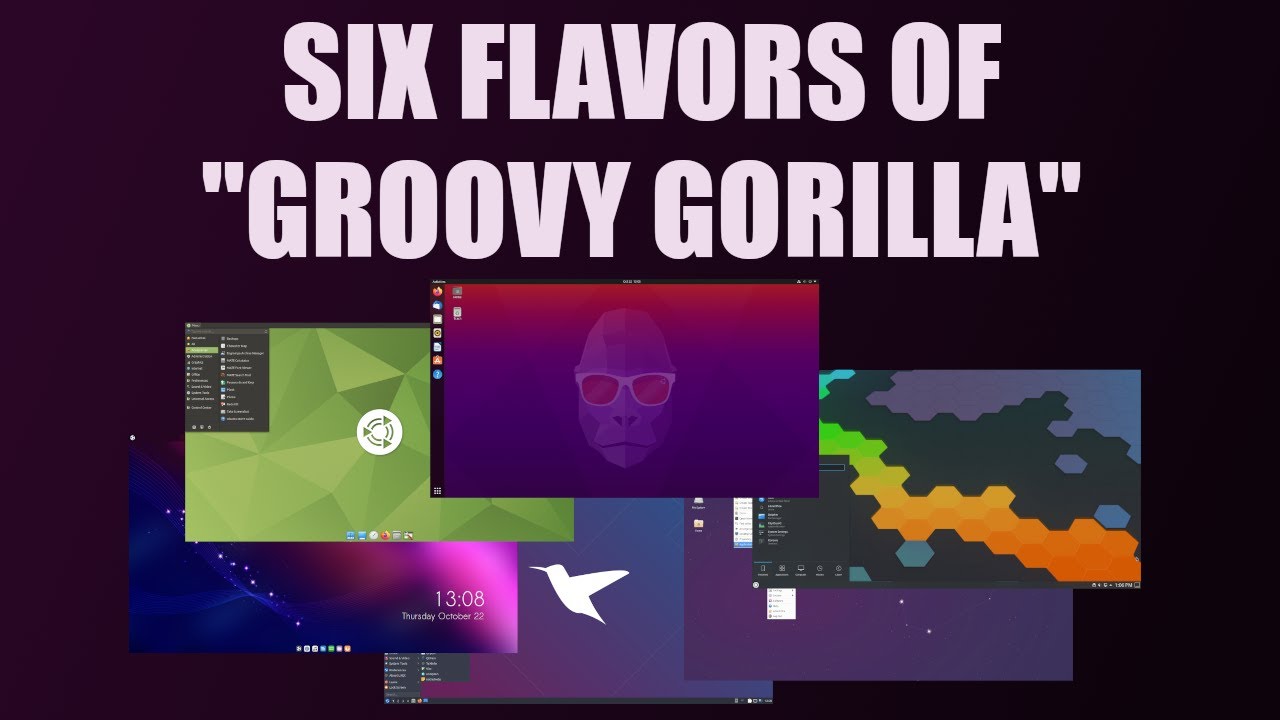 Обзор шести версий Ubuntu 20.10 &laquo;Groovy Gorilla&raquo;