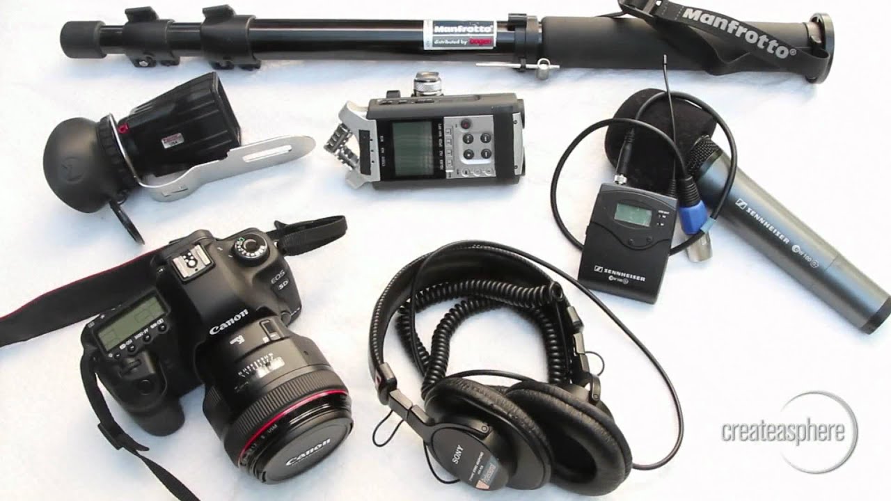 How-to: Shooting ENG style with Dual System Audio on a Canon EOS 5D Mark II