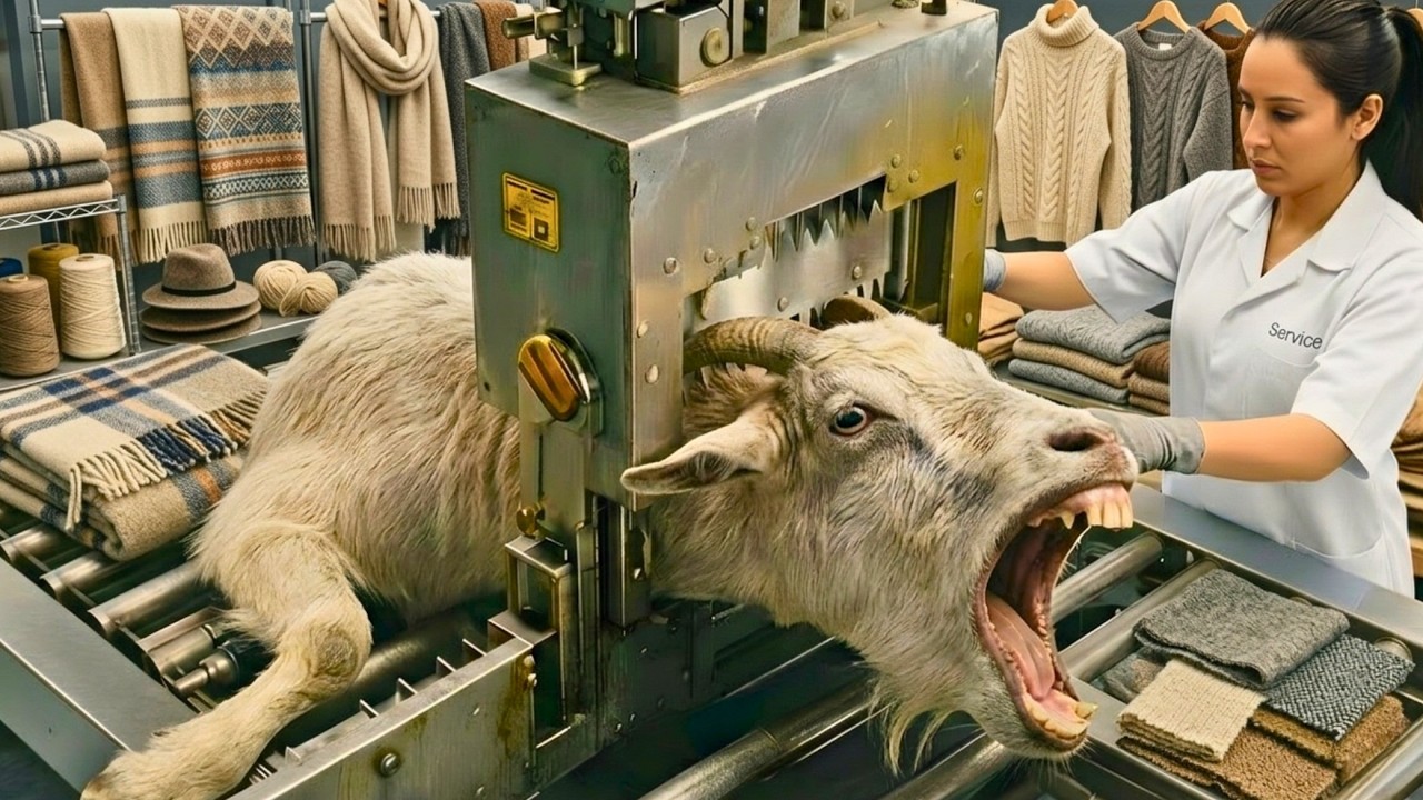Inside The Pashmina Goat Wool Royal Shawl: From Raw Fiber to Finished Luxury Garment ASMR