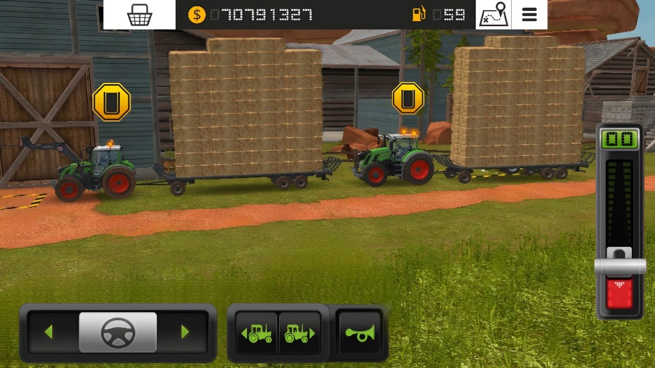 Fs 18 Making & Selling Unlimited Straw Bales! Farming Simulator 18 Gameplay Timelapse #fs18