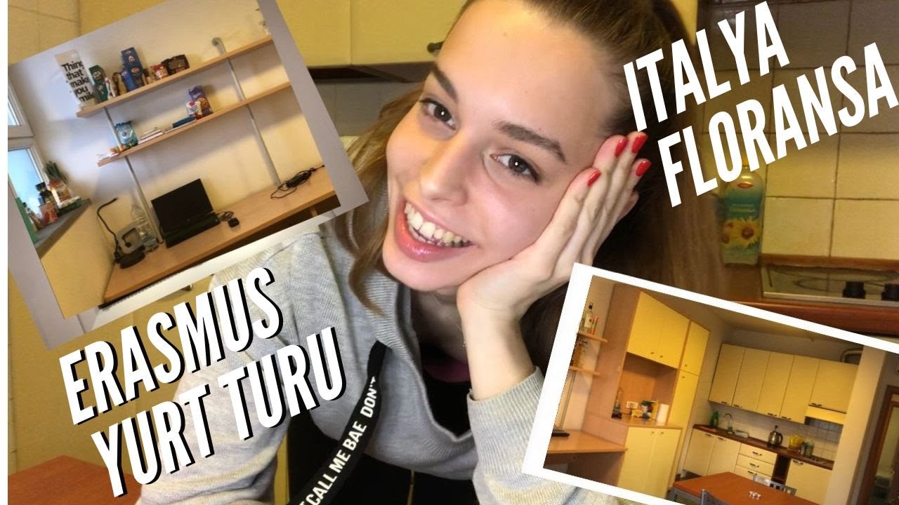 FLORANSA'DAKİ YURT ODAM | ERASMUS ITALYA (piyaz yapımı eşliğinde sohbet)