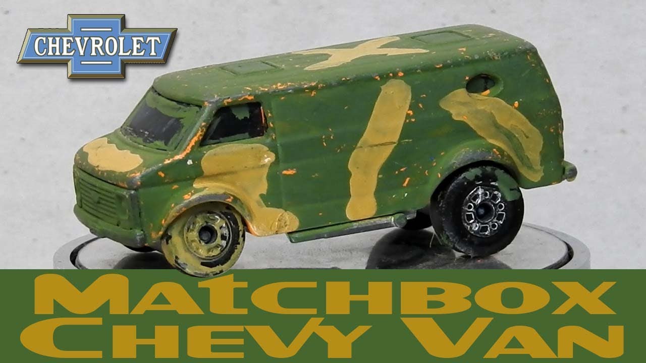 Реставрация фургона Chevy Matchbox Custom Restoration — подставка для диорамы Country Road