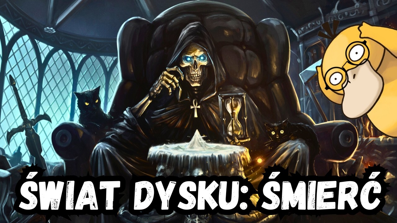 NAJLEPSZA POSTAĆ W FANTASTYCE | ŚWIAT DYSKU, CYKL O ŚMIERCI 💀