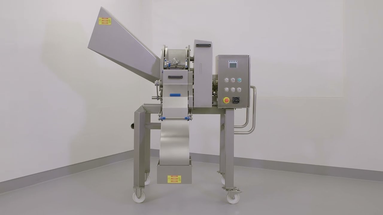 Tridis 180: Versatile drum dicer for medium-sized food processors