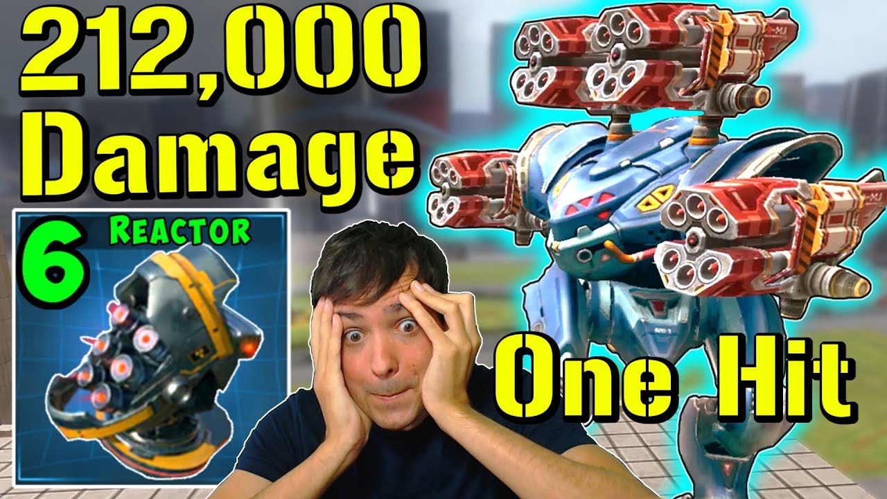 One-Punch Vortex Spectre Mk2 with Max Damage Modules War Robots WR