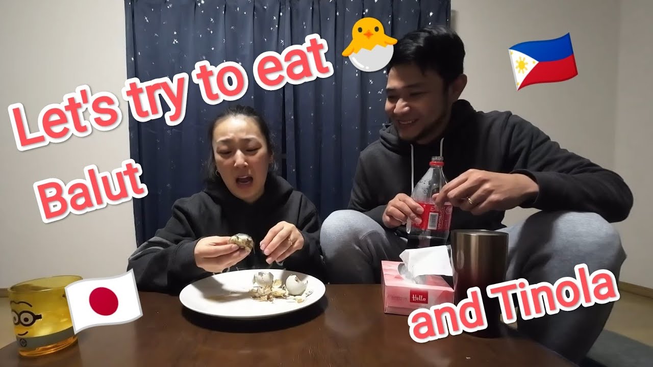 Foreigner Tries Balut 🐣| 🇵🇭🇯🇵 Filipino-JapaneseCouple