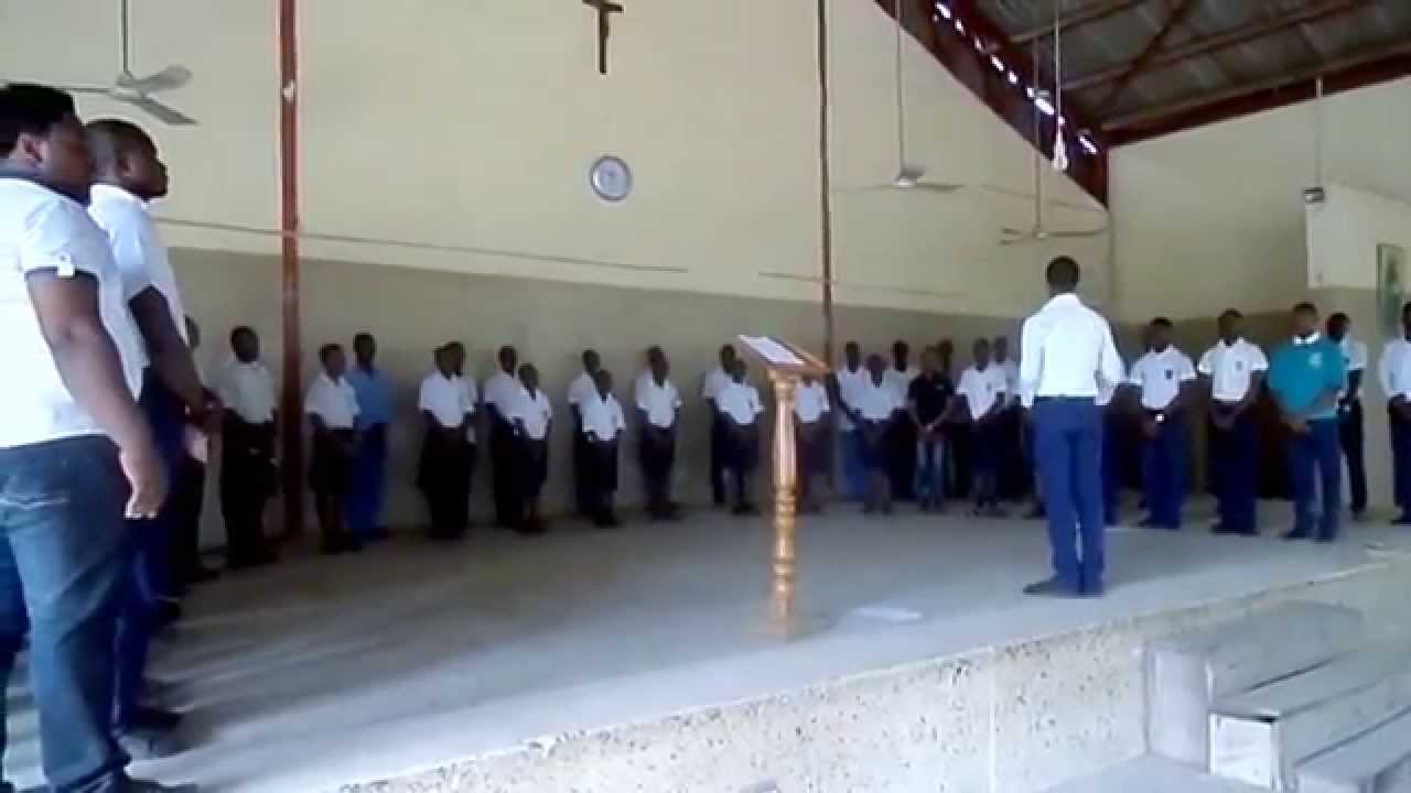Mount Saint Gabriel's special choir  choir day rehersal 2015  part 1