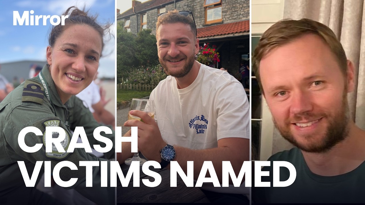 Royal Navy helicopter crash VICTIMS NAMED as families left 'devastated' for three killed