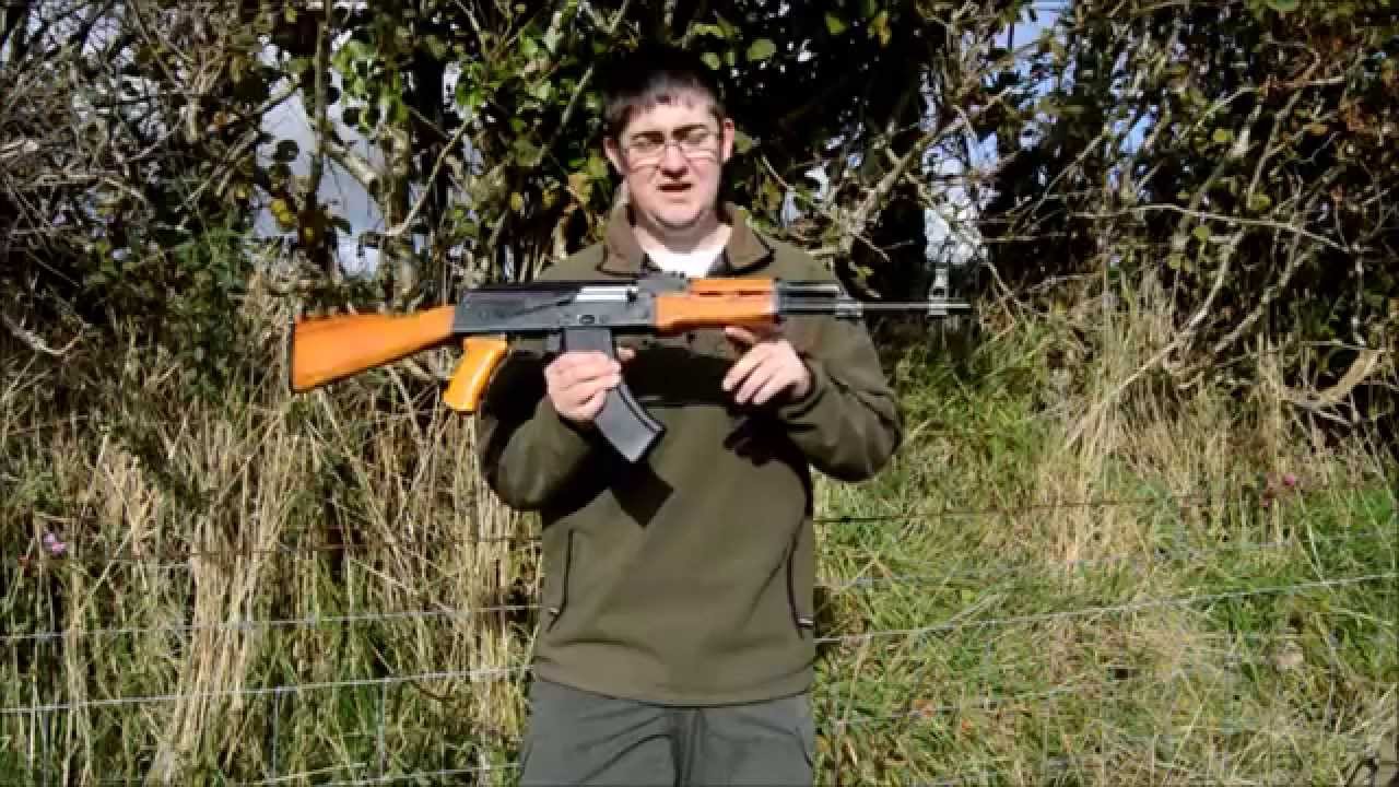 Обзор пневматической винтовки Cybergun AK 47 CO2 калибра 4,5 мм