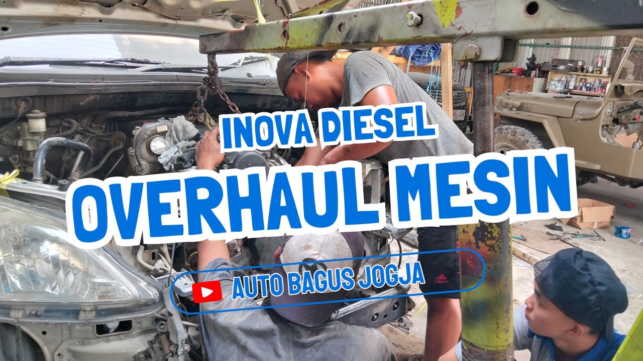 CARA MERAKIT MESIN INNOVA DIESEL