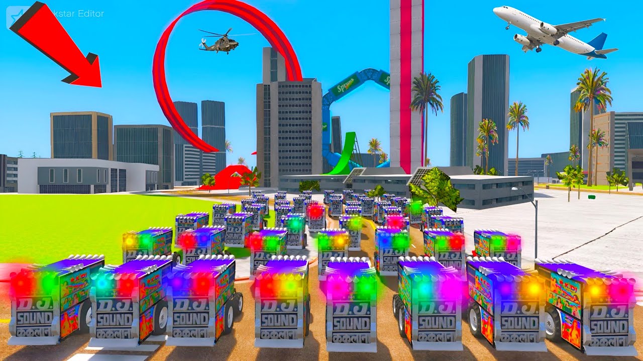 GTA-5 दुनिया का सबसे बड़ा डीजे 😱😲🤑 शोरूम चोरी कर लिया || The world's biggest DJ stole the showroom