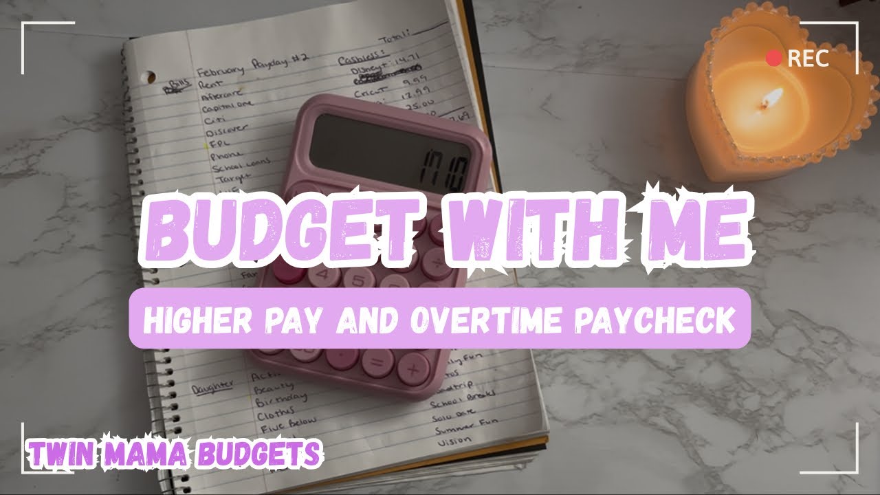 I GOT A RAISE AND WORKED OVERTIME…HERE’S HOW IM BUDGETING $1,710 PAYCHECK | FEBRUARY PAYDAY ROUTINE