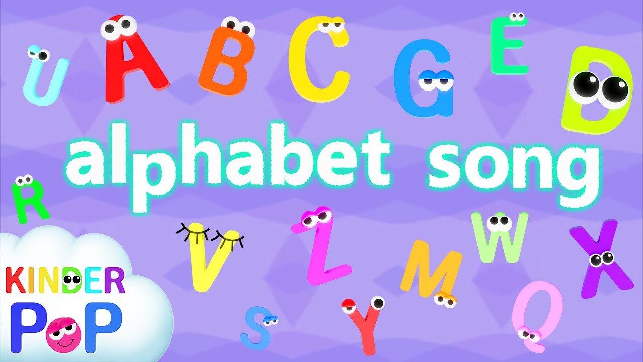 KinderPop l Learn Alphabet | English | alphabet train | alphabetsong | 알파벳송 | 알파벳 놀이 | 유아 교육 | 영어 놀이