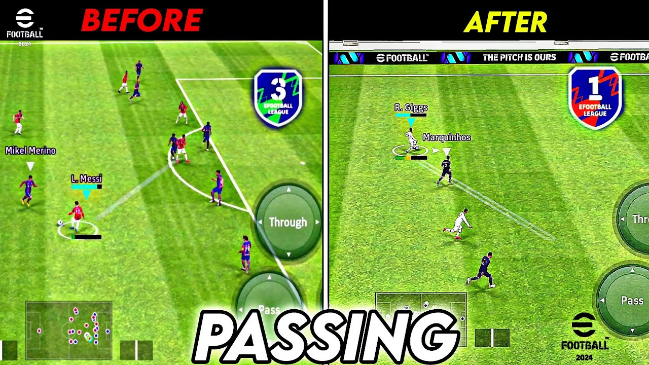 How To Improve Passing In Efootball24 || 5 Tips to improve your Passing skills || #efootball